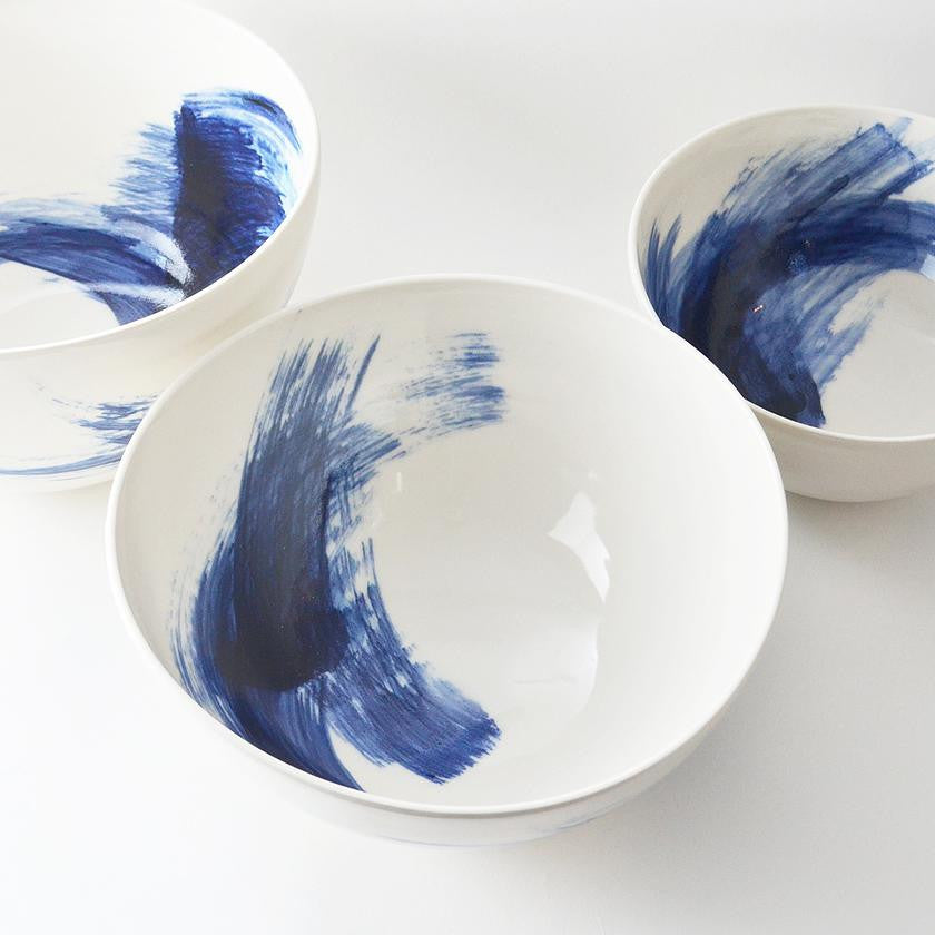 Blue + White Porcelain Bowl