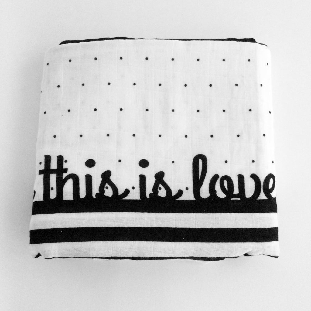 Organic Baby Swaddle Love