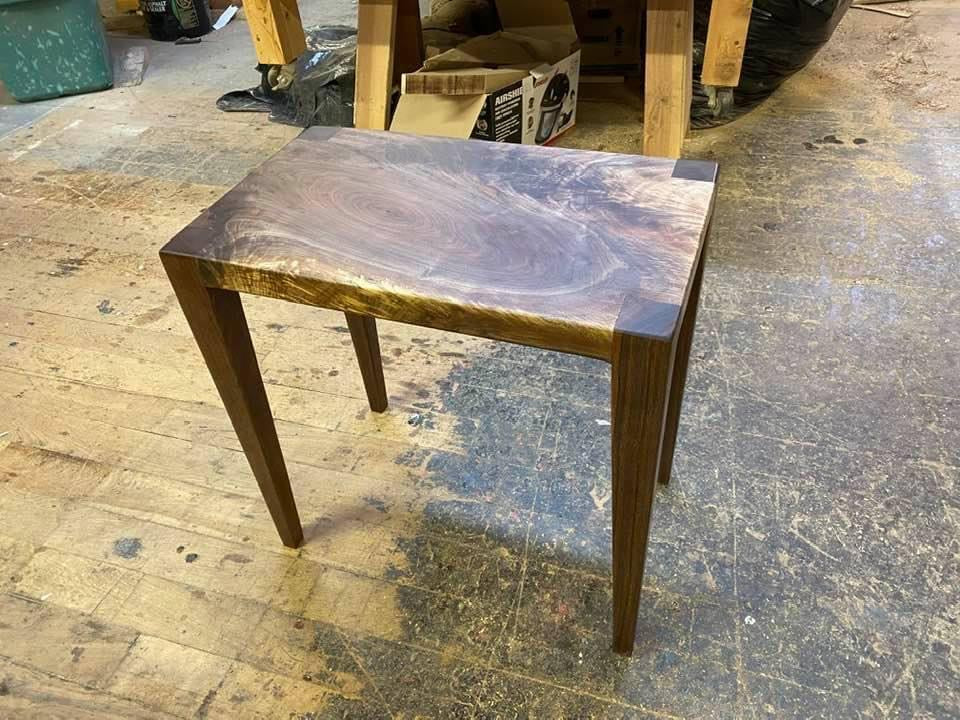 Walnut Side Table