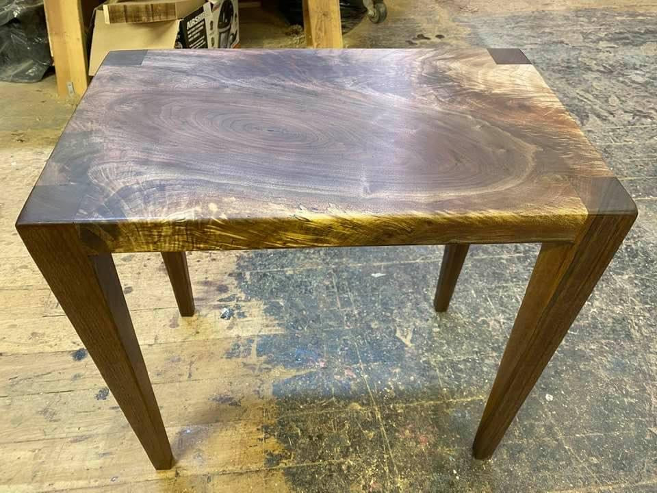 Walnut Side Table