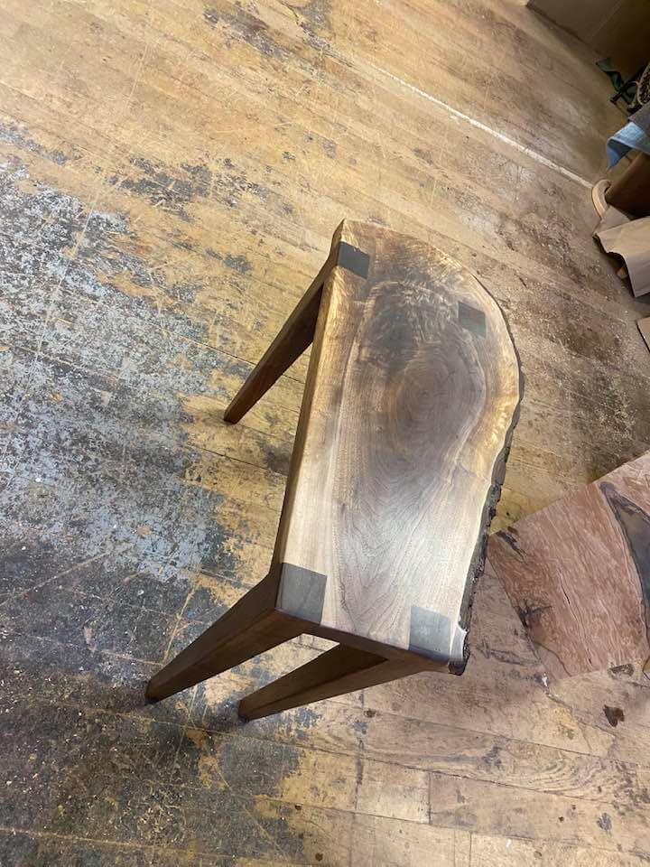 Walnut Side Table