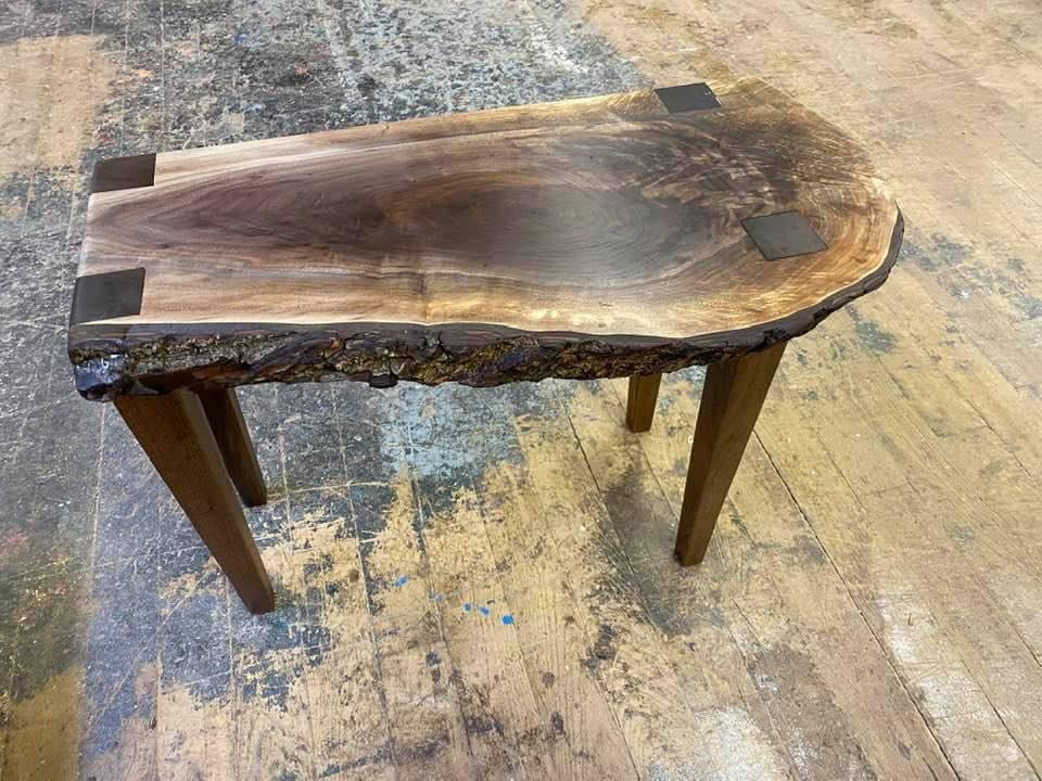 Walnut Side Table