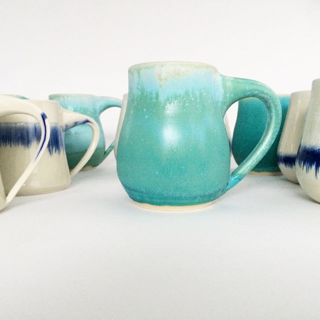 Turquoise Ceramic Mug