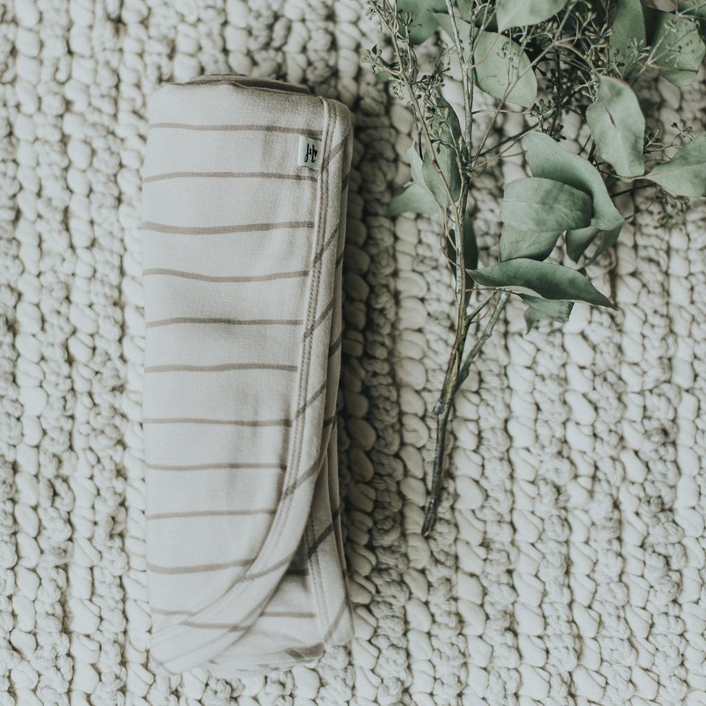 Bamboo + Jersey Baby Blanket