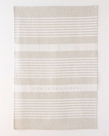 Life is Delicious Tea Towel