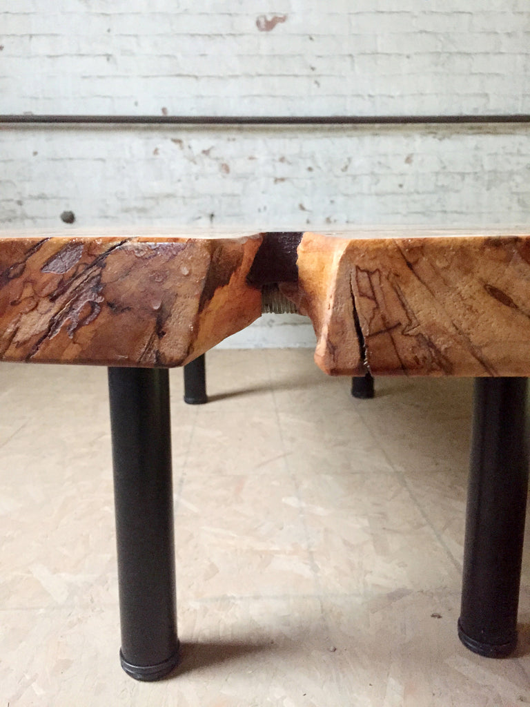 Burled Maple Coffee Table