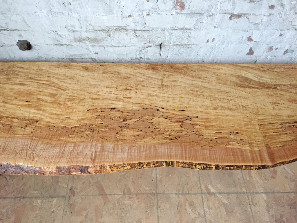 Spalted Maple Bench