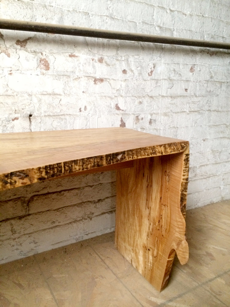 Spalted Maple Bench