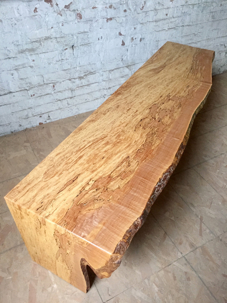 Spalted Maple Bench