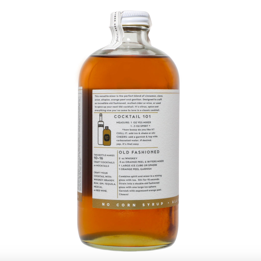 Orange Peel + Bitters Cocktail Mixer