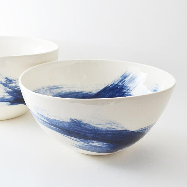 Blue + White Porcelain Bowl