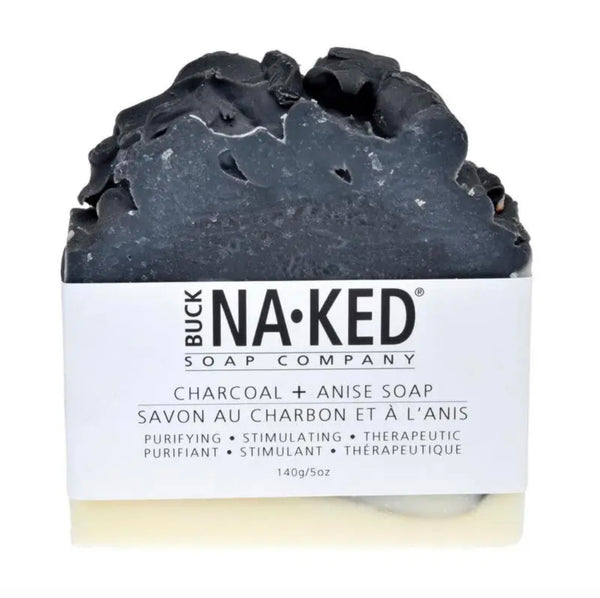 Buck Naked Soap Bar Charcoal + Anise