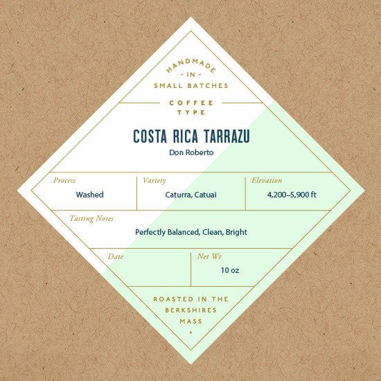 Costa Rica Tarrazú Coffee