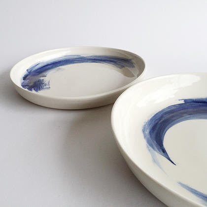Blue + White Porcelain Dish